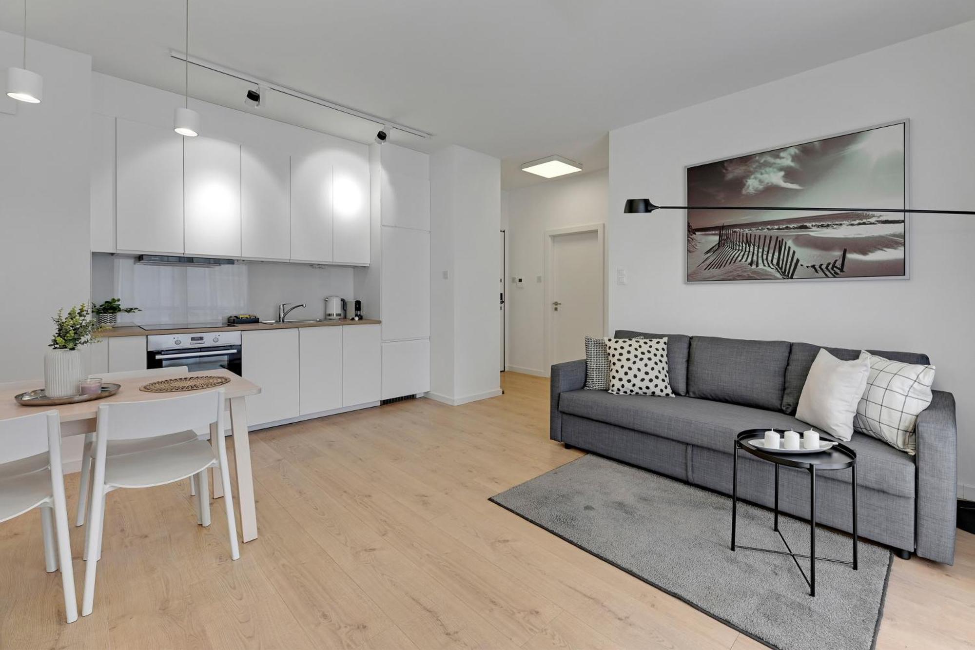 Mila Baltica Seaside, Sauna, Gym & Parking By Downtown Apartments Гданск Екстериор снимка